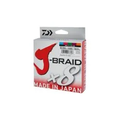 Daiwa J-Braid X8 Multicolour 150m 0,06mm