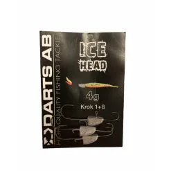 Darts Slimline Ice Head 4g Krok 1+8 (3-pack)