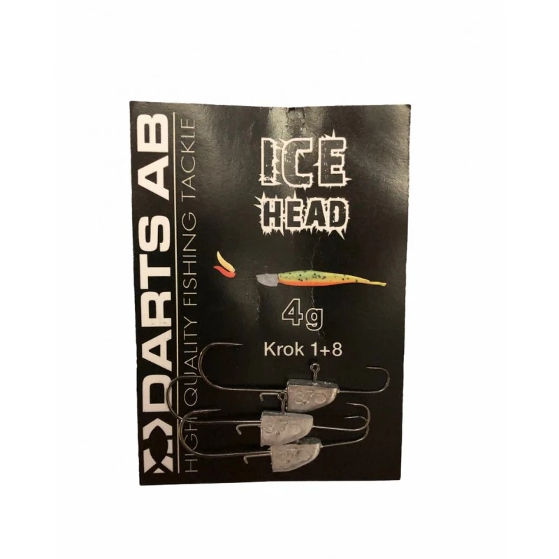 Darts Slimline Ice Head 4g Krok 1+8 (3-pack) 3 Darts Slimline Ice Head 4g Krok 1+8 (3-pack)