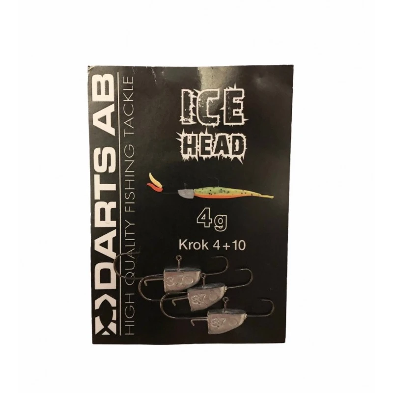 Darts Slimline Ice Head 4g Krok 4+10 (3-pack) 3 Darts Slimline Ice Head 4g Krok 4+10 (3-pack)