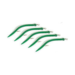 Sølvkroken Sölvkroken Gummimakk, 12/0, Grön