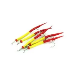 Sølvkroken Sölvkroken Gummimakk 12/0, Gul/röd