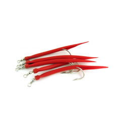 Sølvkroken Sölvkroken Gummimakk, 12/0, Röd