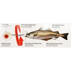 Spro Halibut Bait Rig 350g Hällerig