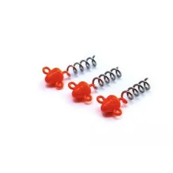 SvartZonker Screw In Head - Fl. Orange 20g (3-pack)