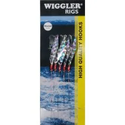 Wiggler Häcklor Silver Flasher 3/0